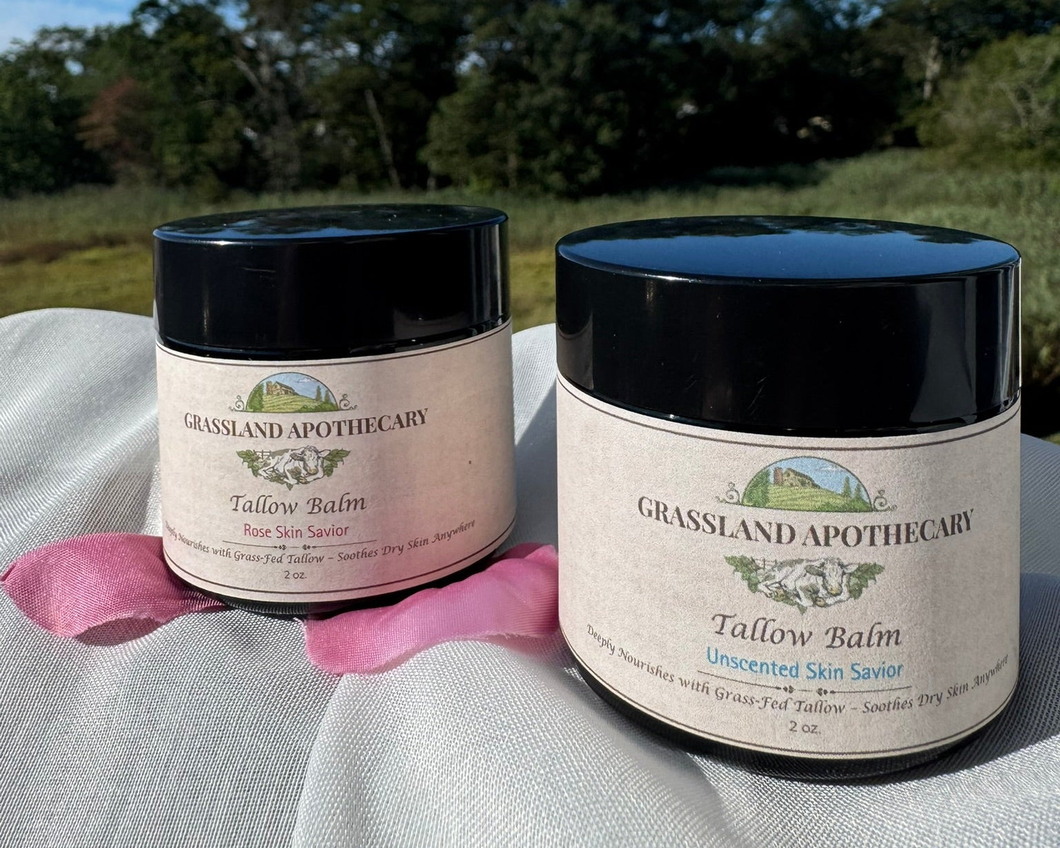 Starter Pack – Unscented + Rose (2 Jars)